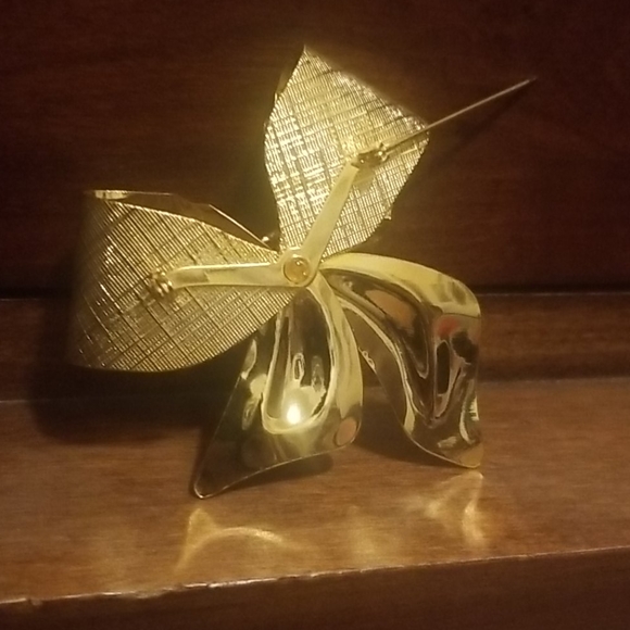 Gold tone brooch PM 1107 - Picture 5 of 6